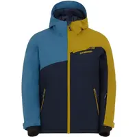 FUNDANGO NOVA Chlapčenská lyžiarska/snowboardová bunda, tmavo modrá, veľkosť