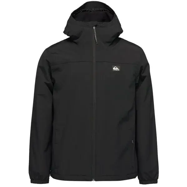 Quiksilver OVERCAST 3K WARM JACKET Pánska bunda, čierna, veľkosť