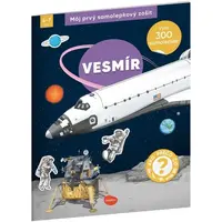 ELLA & MAX VESMÍR Môj prvý samolepkový zošit, mix, veľkosť