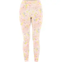 KARI TRAA VILDE RUNNING Dámske bežecké legíny, béžová, veľkosť