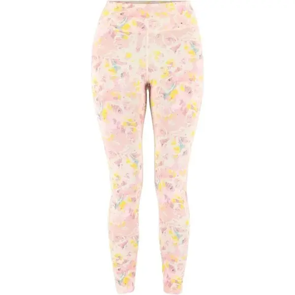 KARI TRAA VILDE RUNNING Dámske bežecké legíny, béžová, veľkosť