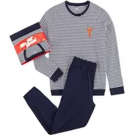 CELIO XJIPYHOM Pánské pyžamo, tmavě modrá, velikost