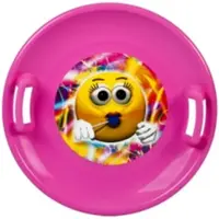 Sulov TALIR NA SNIH Dětský talíř na sníh, růžová, velikost