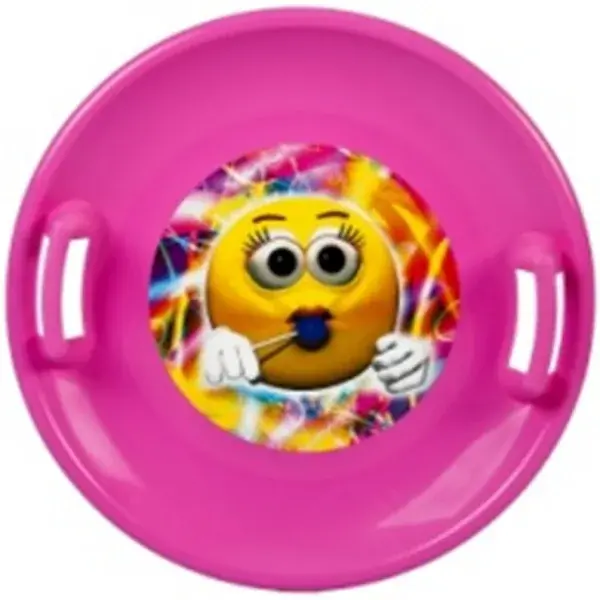 Sulov TALIR NA SNIH Dětský talíř na sníh, růžová, velikost