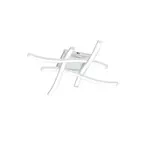 Reality LED stropné svietidlo Route 460 x 70 x 460 mm