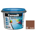 Ceresit Flexibilná škárovacia hmota CE 40 Aquastatic Chocolate, 2 kg