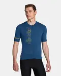 Pánská cyklistický merino dres Kilpi PETRANA-M Tmavě modrá