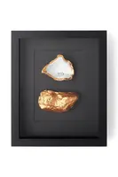 Nástěnná dekorace v rámu Maria el Mar Double Oyster 27 x 22 cm