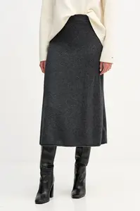 Vlněná sukně Tommy Hilfiger