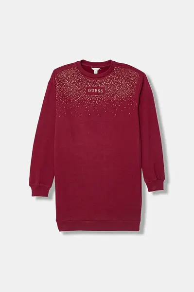 Dětské bavlněné šaty Guess