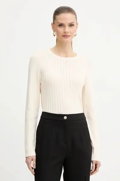 Svetr Morgan dámský, béžová barva, MNONO