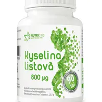 Nutricius Kyselina listová 800 µg 90 tablet