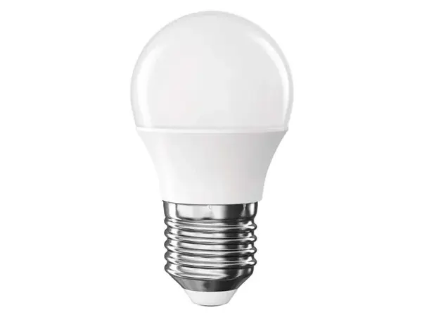 Žárovka LED E27 2,5W Classic Mini Globe bílá teplá EMOS ZQ6D11