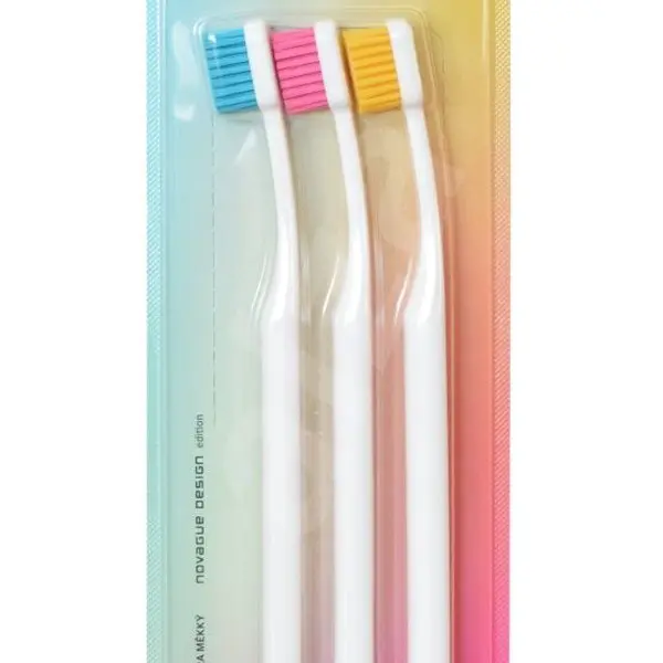 Spokar PLUS 3428 Zubní kartáček extra měkký 3 ks