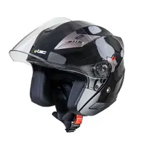 Moto přilba W-TEC Putta černo-bronzová M (57-58)