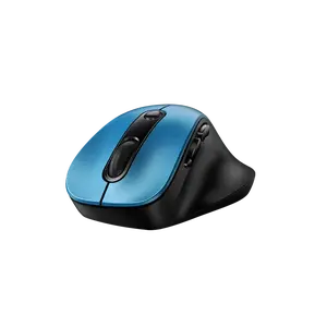 Genius Ergo 9000S myš /Ergonomická/Optická/Pro praváky/2 400 DPI/USB+BT/ černá-modrá