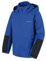Husky Sonny K 152-158, blue Dětská softshell bunda