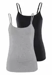 VIVANCE Top  sivá / čierna