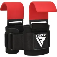 RDX GYM HOOK STRAP Popruhy s háčikmi, čierna, veľkosť