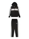 ADIDAS SPORTSWEAR Tréningový komplet  sivá / svetlosivá / čierna / biela