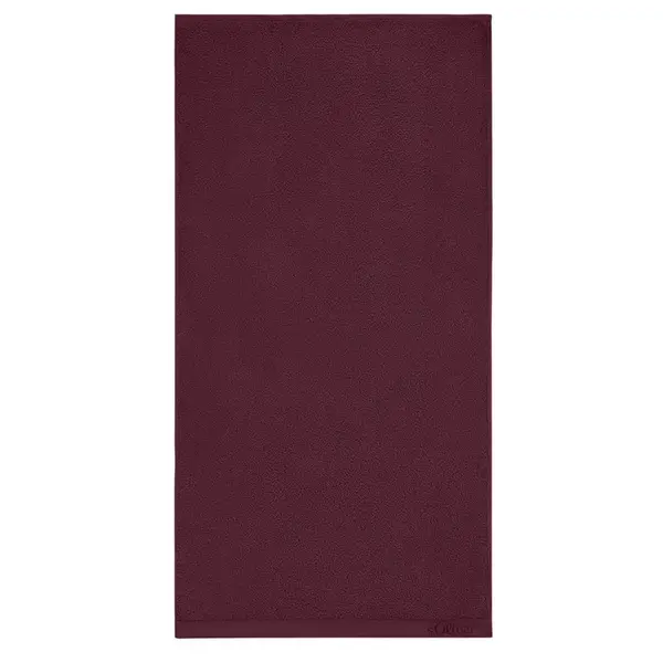 S. Oliver OSUŠKA DO SPRCHY, 70/140 cm, vínově červená