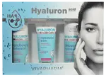 VIVAPHARM Dárková kazeta Hyaluron - tělové mléko 200ml + sprchový gel 200ml + pleťový krém tuba 100ml