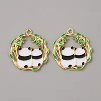 Alloy Enamel Pendants