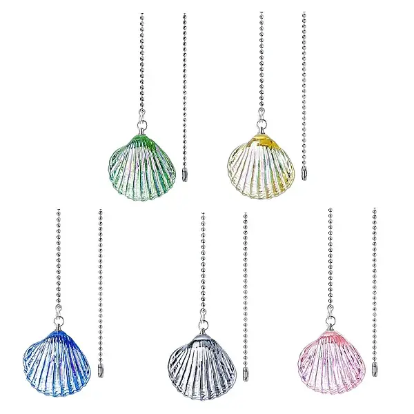 Glass Charms Ceiling Fan Pull Chain Extenders