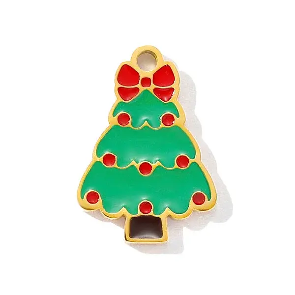 304 Stainless Steel Enamel Pendants