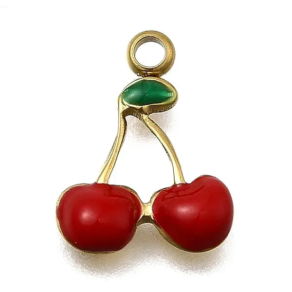 304 Stainless Steel Enamel Charms