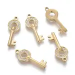 316 Surgical Stainless Steel Micro Pave Clear Cubic Zirconia Pendants