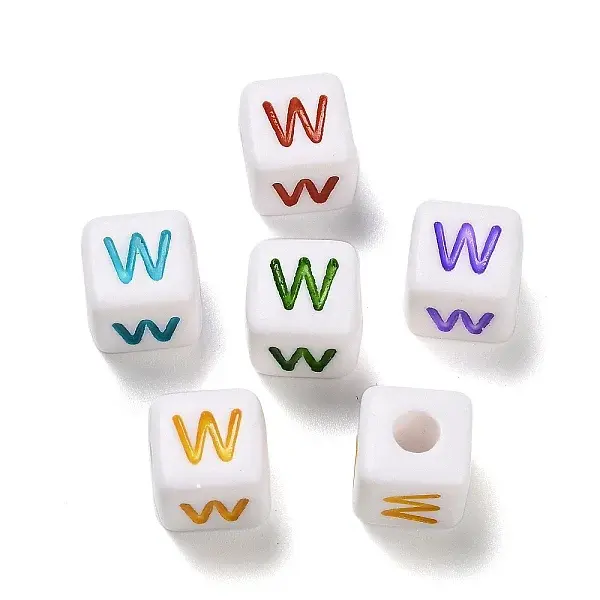 Opaque Acrylic Beads