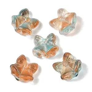 Transparent Spray Paint Glass Beads