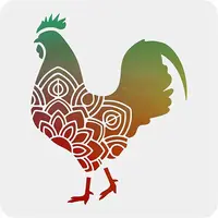 Plastic Reusable Drawing Painting Stencils Templates