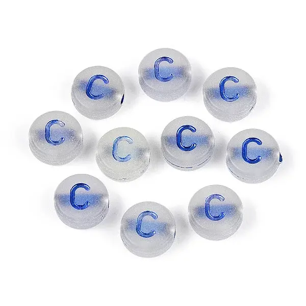 Luminous Frosted Acrylic Beads