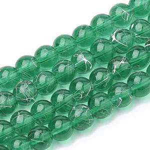 Drawbench Transparent Glass Beads Strands