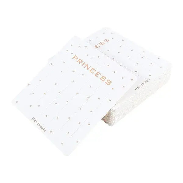 Cardboard Hair Clip Display Cards