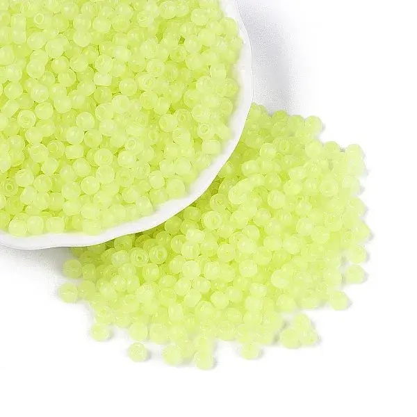 6/0 Transparent Inside Colours Glass Seed Beads