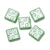 Baking Painted Glass Beads