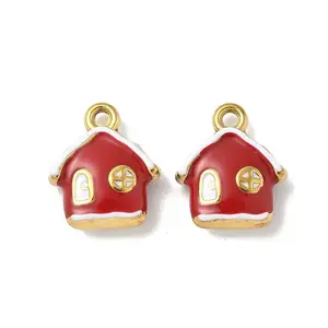 304 Stainless Steel Enamel Pendants