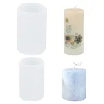 2 Sizes Silicone Candle Molds