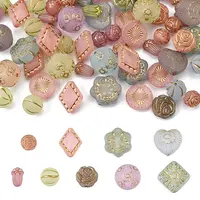 100G Plating Acrylic Beads