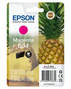 Epson 604 T10G340 C13T10G34010 purpurová (magenta) originální cartridge