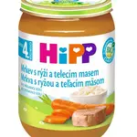 Hipp BIO Mrkev s rýží a telecím masem 190 g