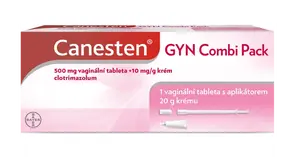 Canesten GYN COMBI PACK vaginální tableta a krém