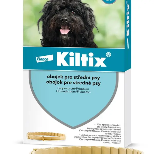 Kiltix Obojek pro střední psy 53 cm 1 ks
