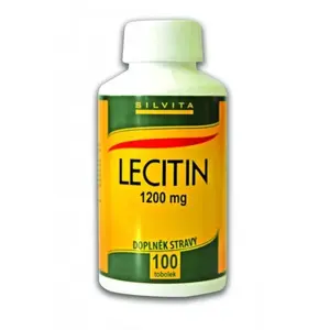 Silvita Lecitin 1200 mg 100 tobolek