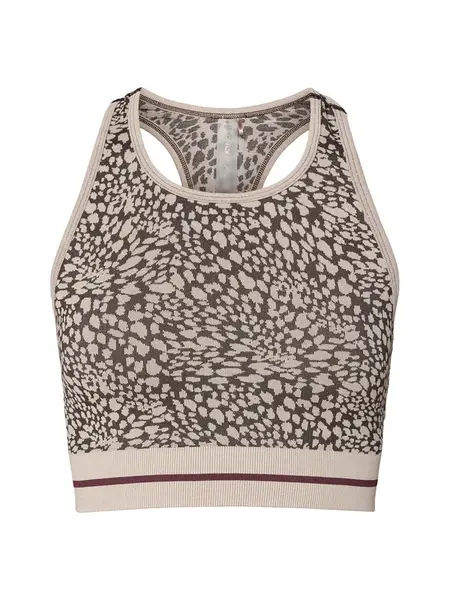 ONLY PLAY Športová podprsenka 'ONPDAISY-2-AJESSA'  tmavobéžová / antracitová / baklažánová
