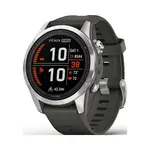 Garmin Fenix 7S Pro Solar edition chytré hodinky Steel/Black