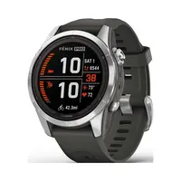 Garmin Fenix 7S Pro Solar edition chytré hodinky Steel/Black